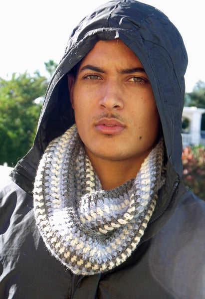 British New Wool Infinity Scarf